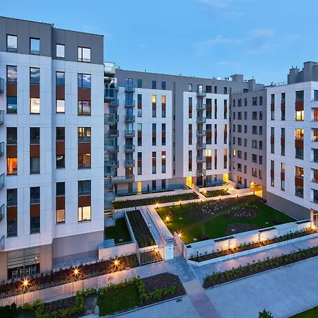 Cybernetyki Business Centre, Chopin Airport, Parking Apartment